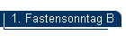 1. Fastensonntag B